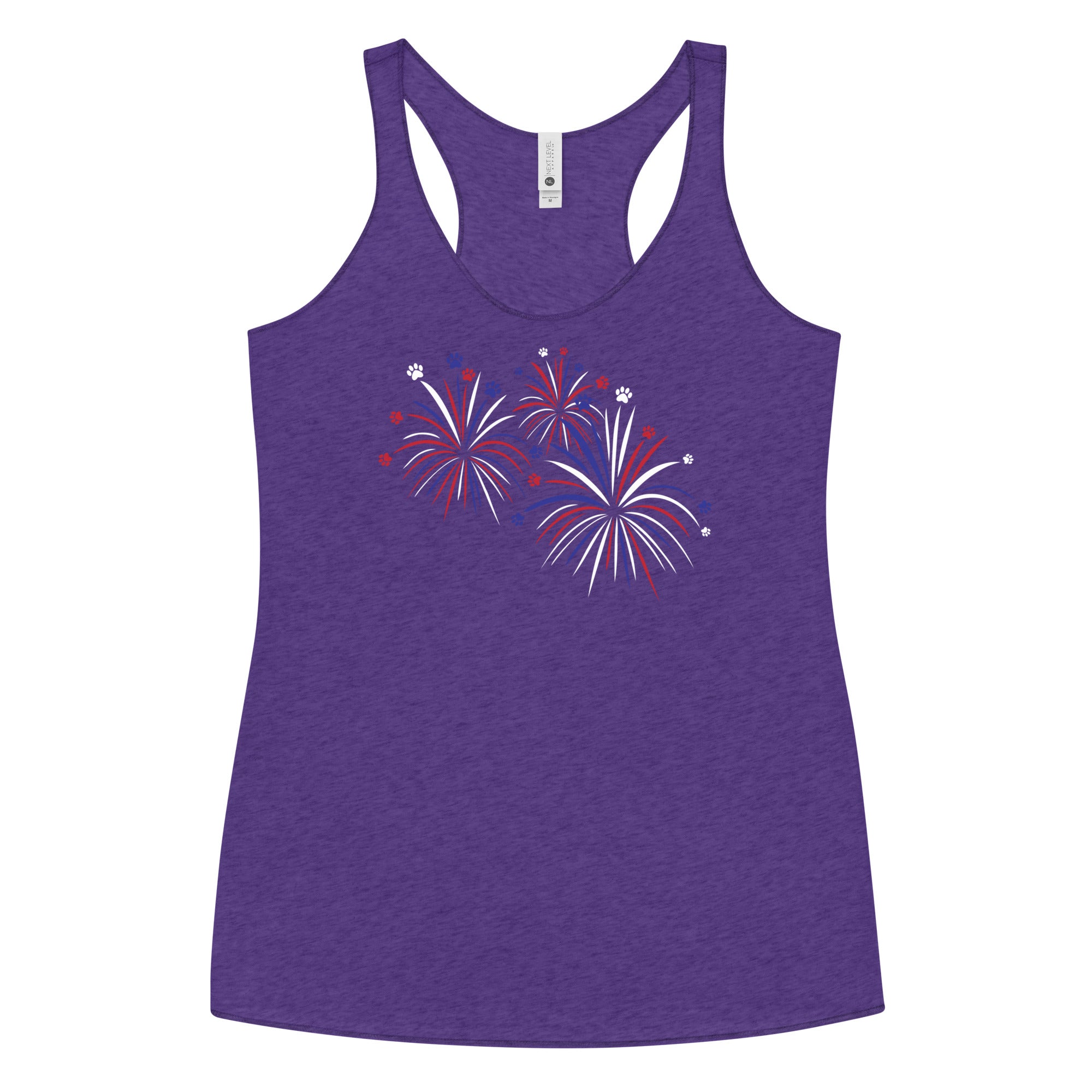 Fireworks of Paws Tank Top、mySite、camillekostekn