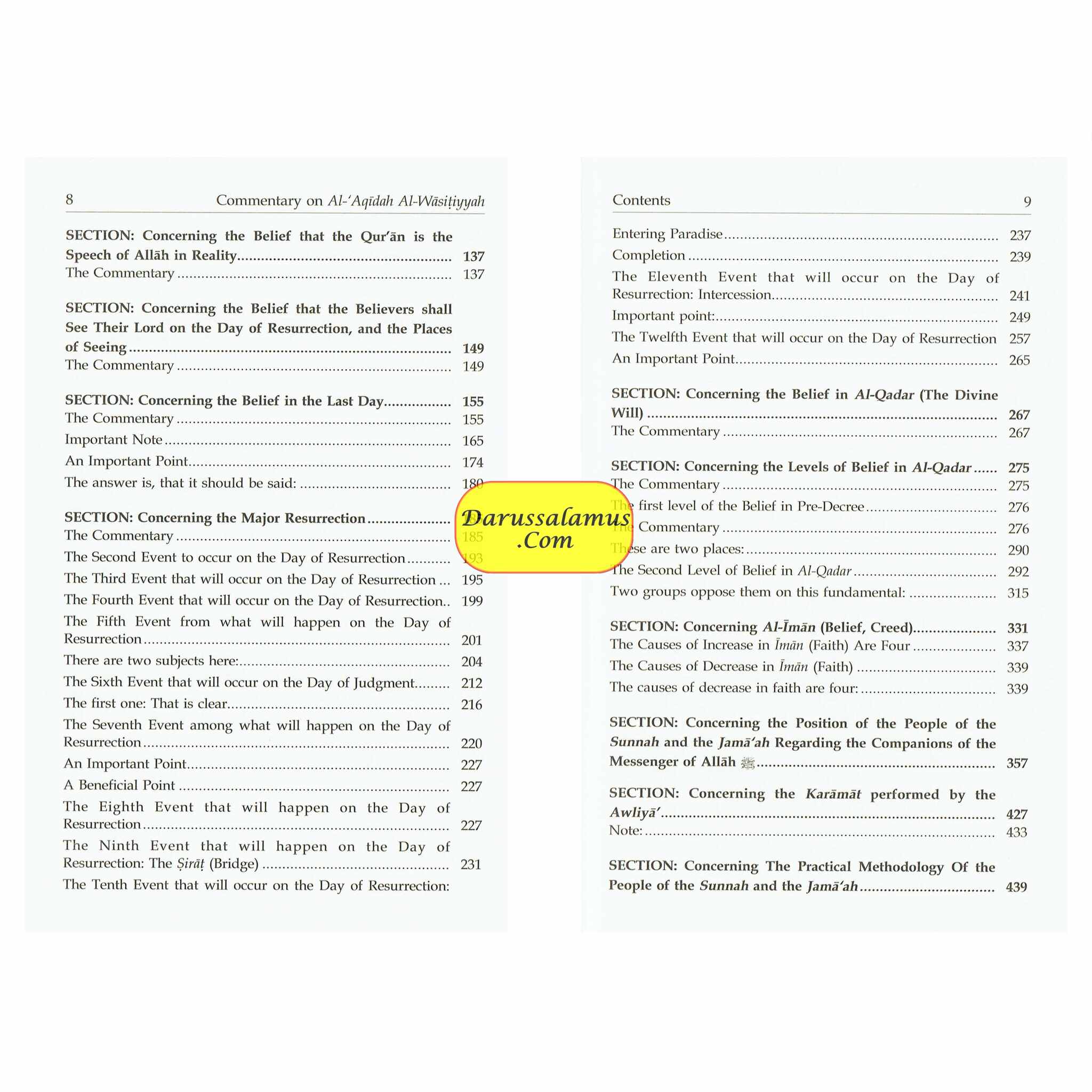 Al-Aqidah Al-Wasitiyyah (2 Vol. Set) By Muhammad bin Salih Al-Uthaimeen、mySite、topwebapps