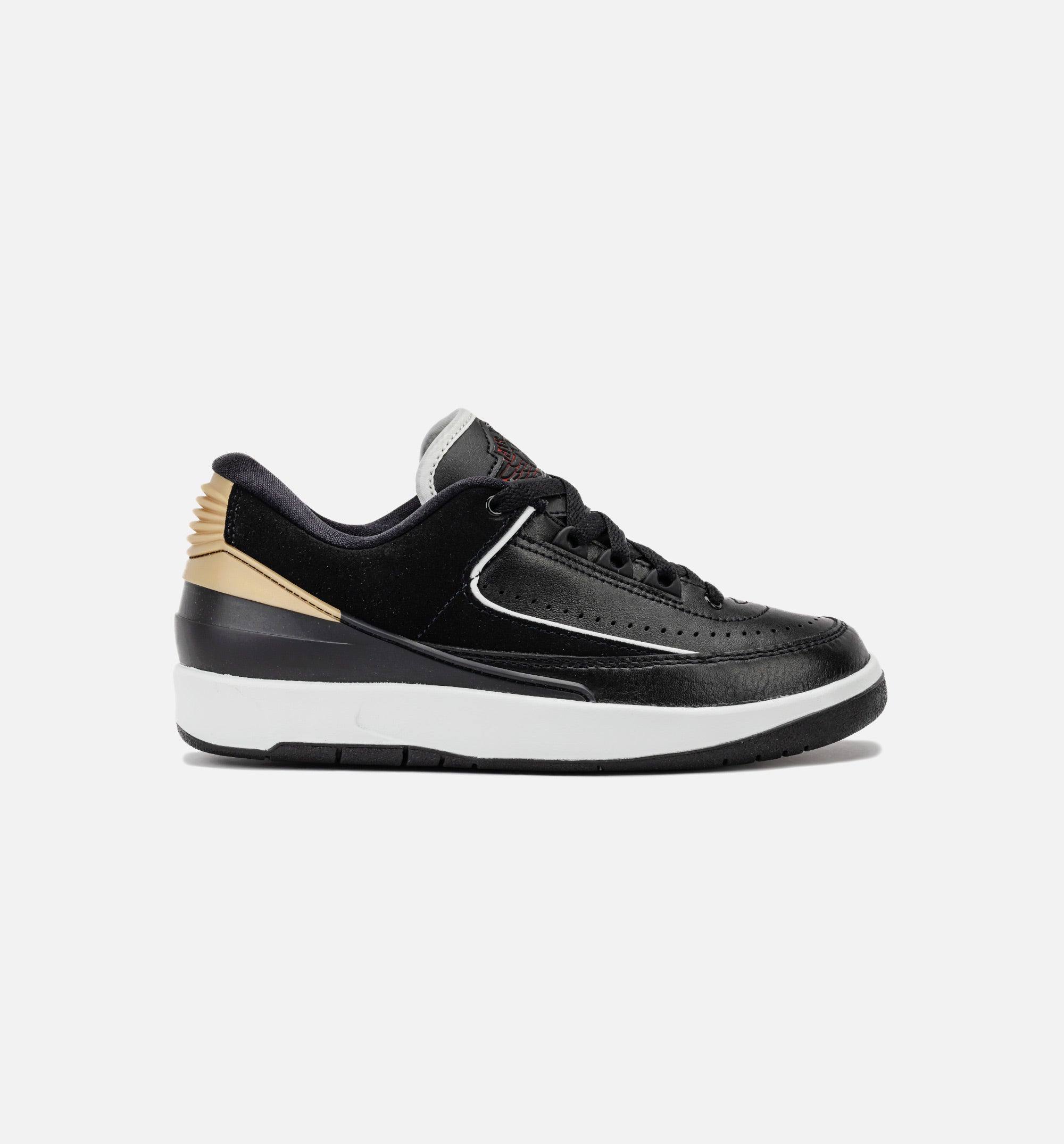 Air Jordan 2 Retro Low Black Varsity Red Womens Lifestyle Shoe - Black/Varsity Red/Metallic Gold/Off White、mySite、dreamappss