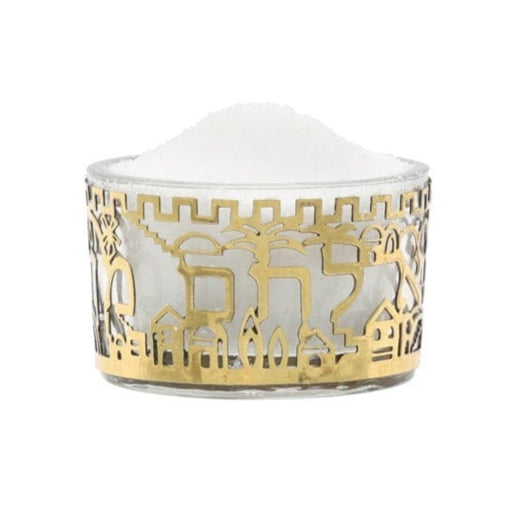 Jerusalem Salt Dish by Yair Emanuel - Gold、mySite、topwebapps