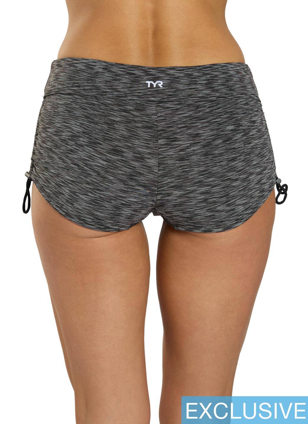 TYR Women's Sonoma Durafast Elite Della Boyshort Swim Bottom、mySite、noshort
