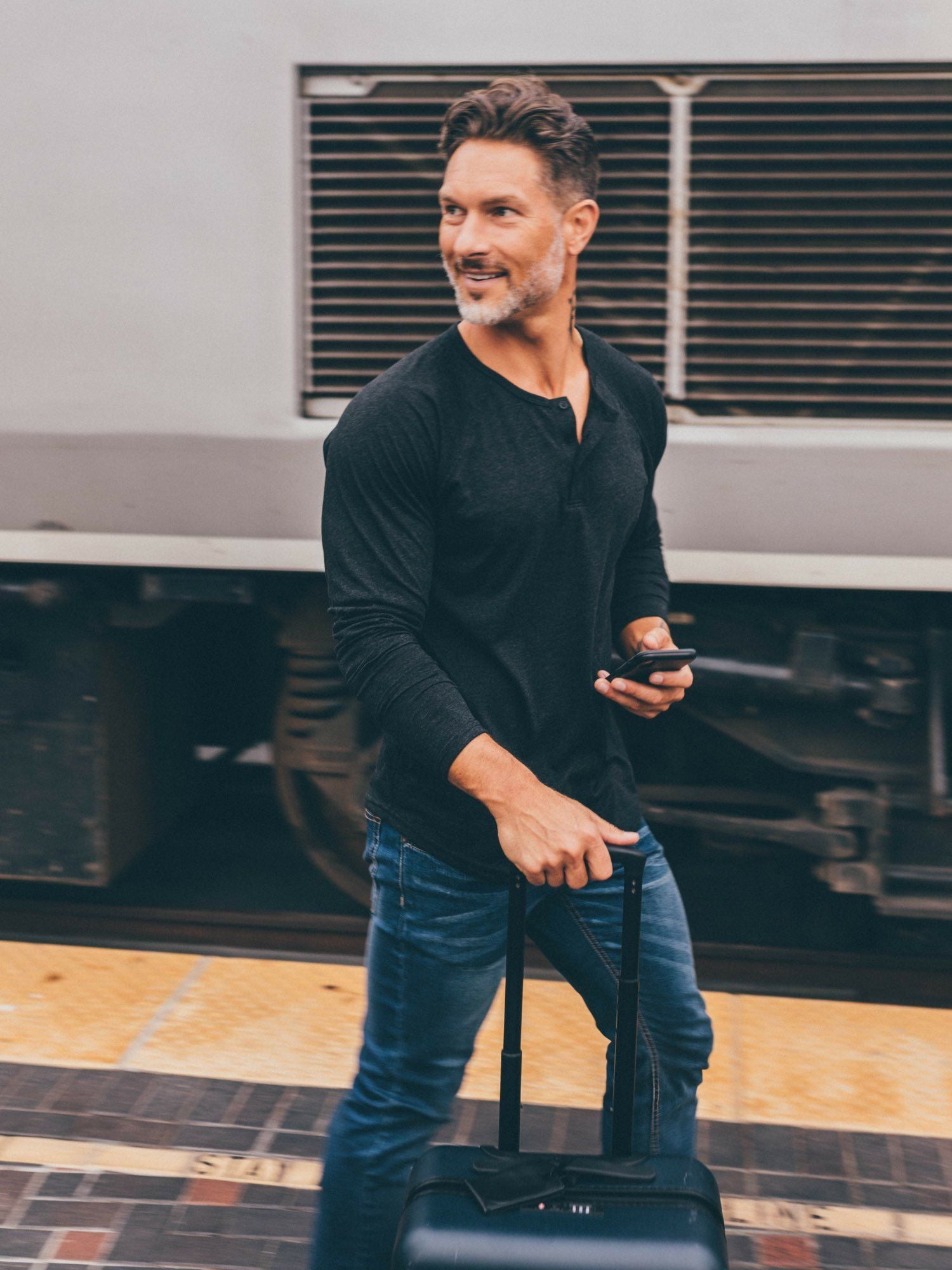  Slim Fit Long Sleeve Henley 3-Pack FINAL SALE、mySite、ghnorth