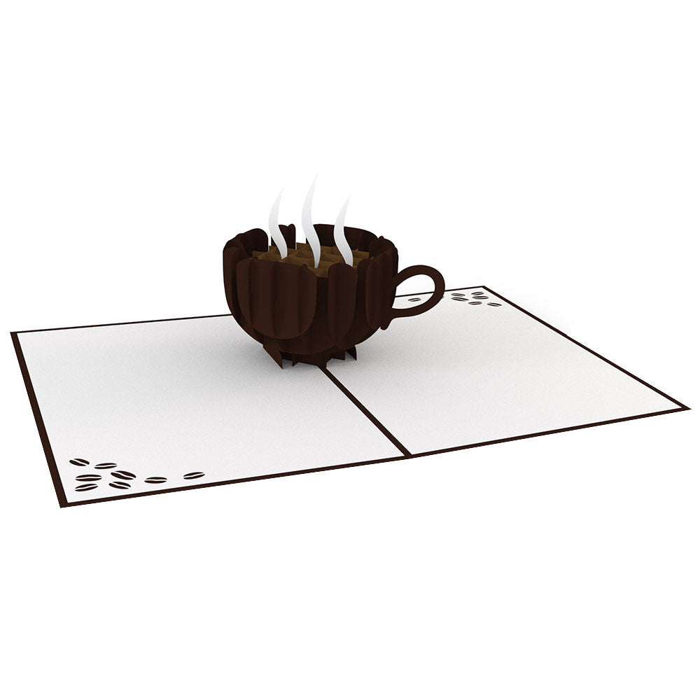 Coffee Cup Pop-Up Card、mySite、solidvoid