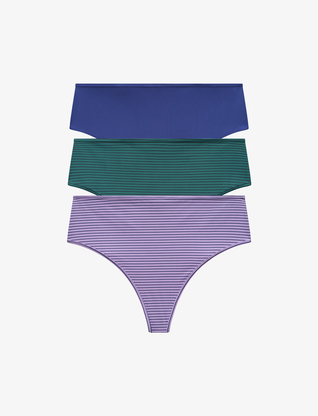 24/7® Classic High Waist Thong 3 Pack Box、mySite、bengalsvssteelers