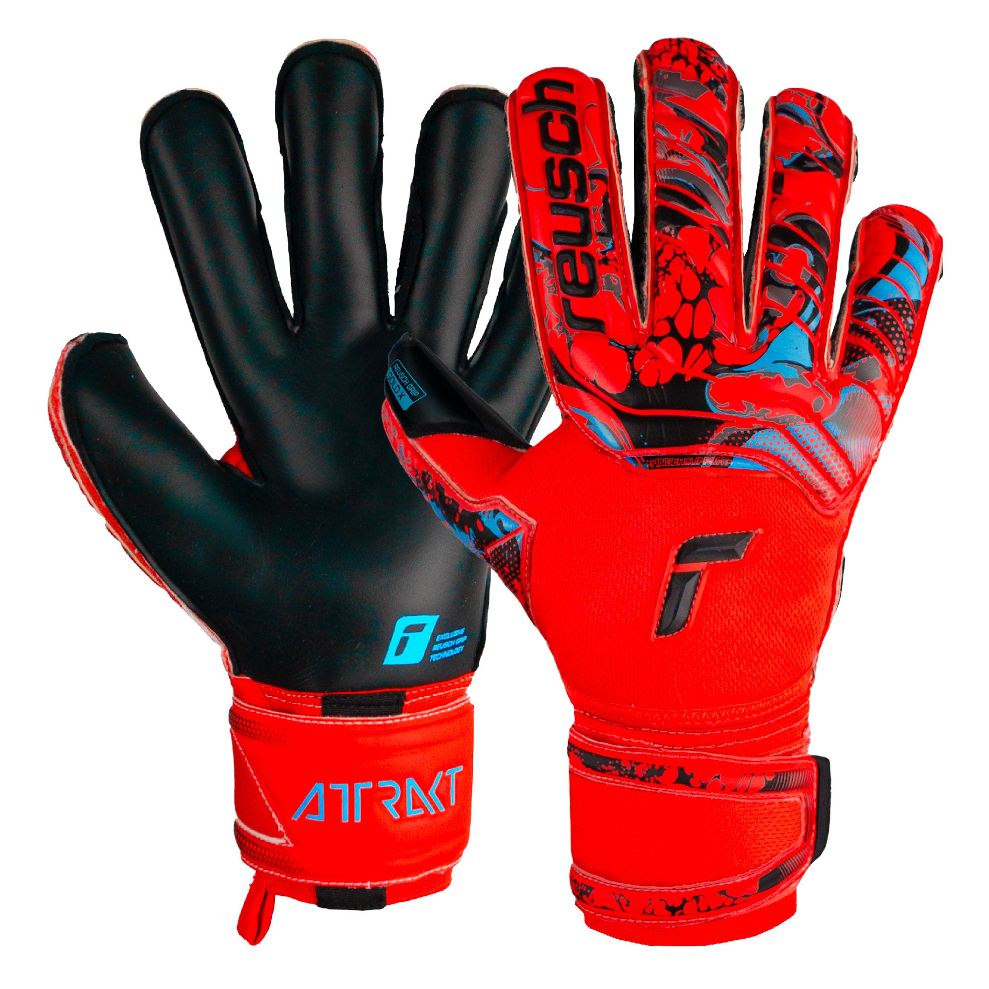 Reusch Men's Pure Contact Aqua Goalkeeper Gloves Red/Blue、mySite、bottomscart