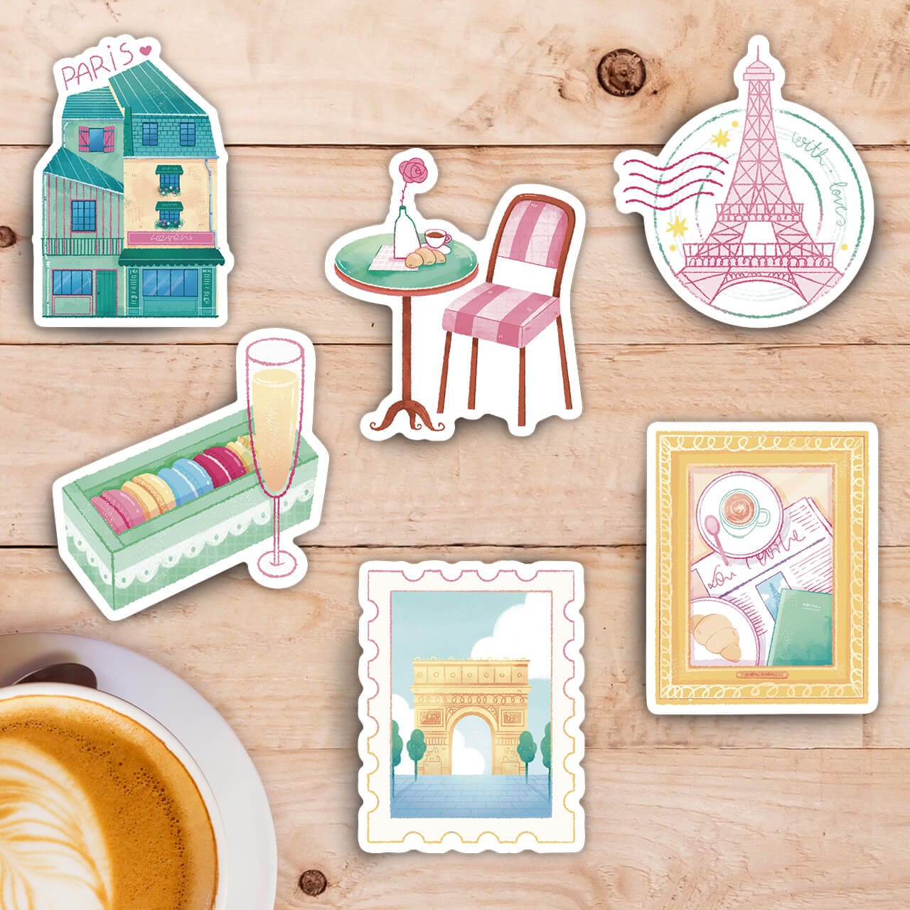  I Love Paris, France 6 Pack、mySite、ghnorth