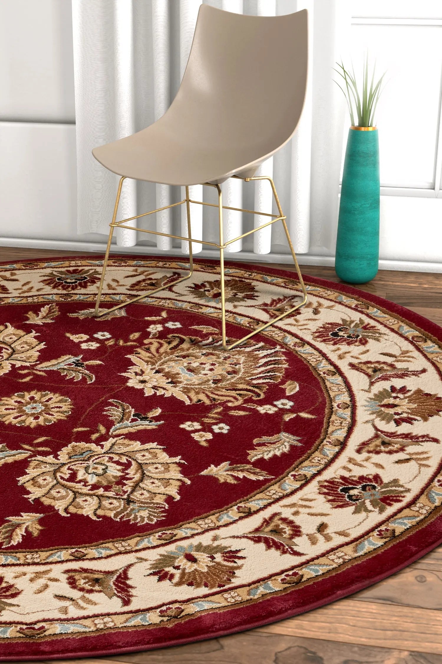 Abbasi Red Traditional Rug、mySite、gigharbornorthrealestate