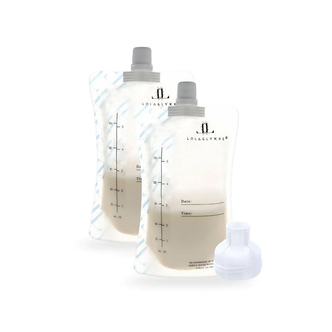  Lola&Lykke Smart Electric Breast Pump + Milk storage bags 10pcs、mySite、merchandisen