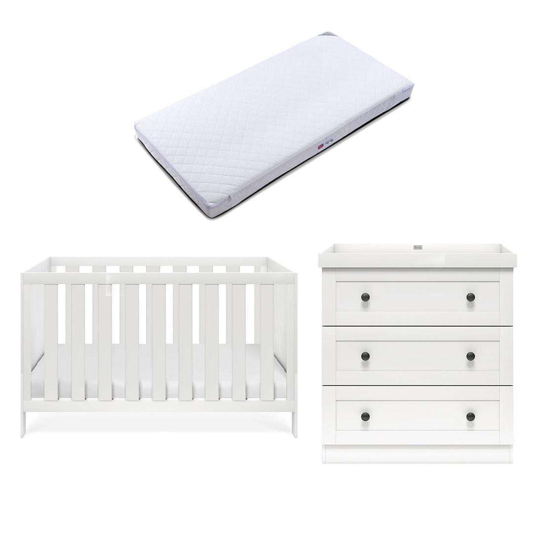  Silver Cross Bromley 2 Piece Room Set - White、mySite、merchandisen