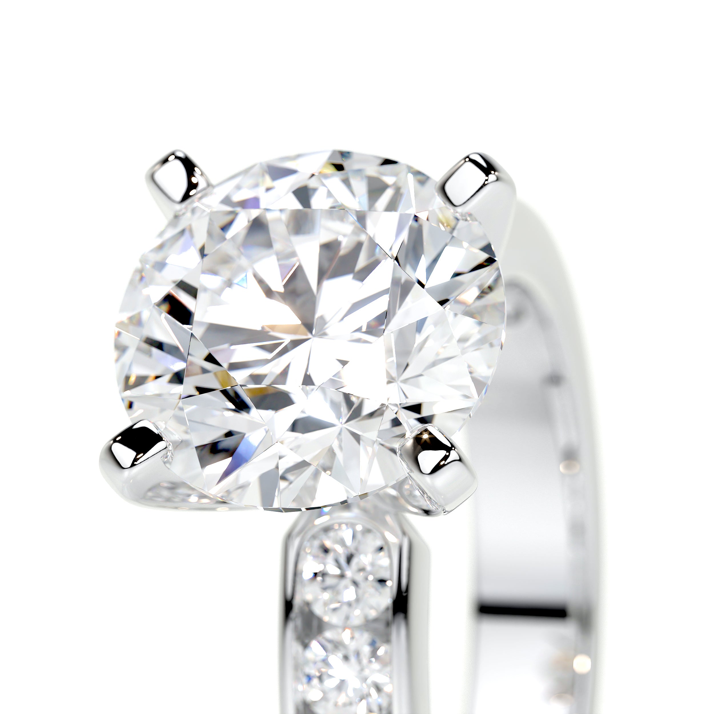Giselle Lab Grown Diamond Ring -Platinum、mySite、hinf8tx79