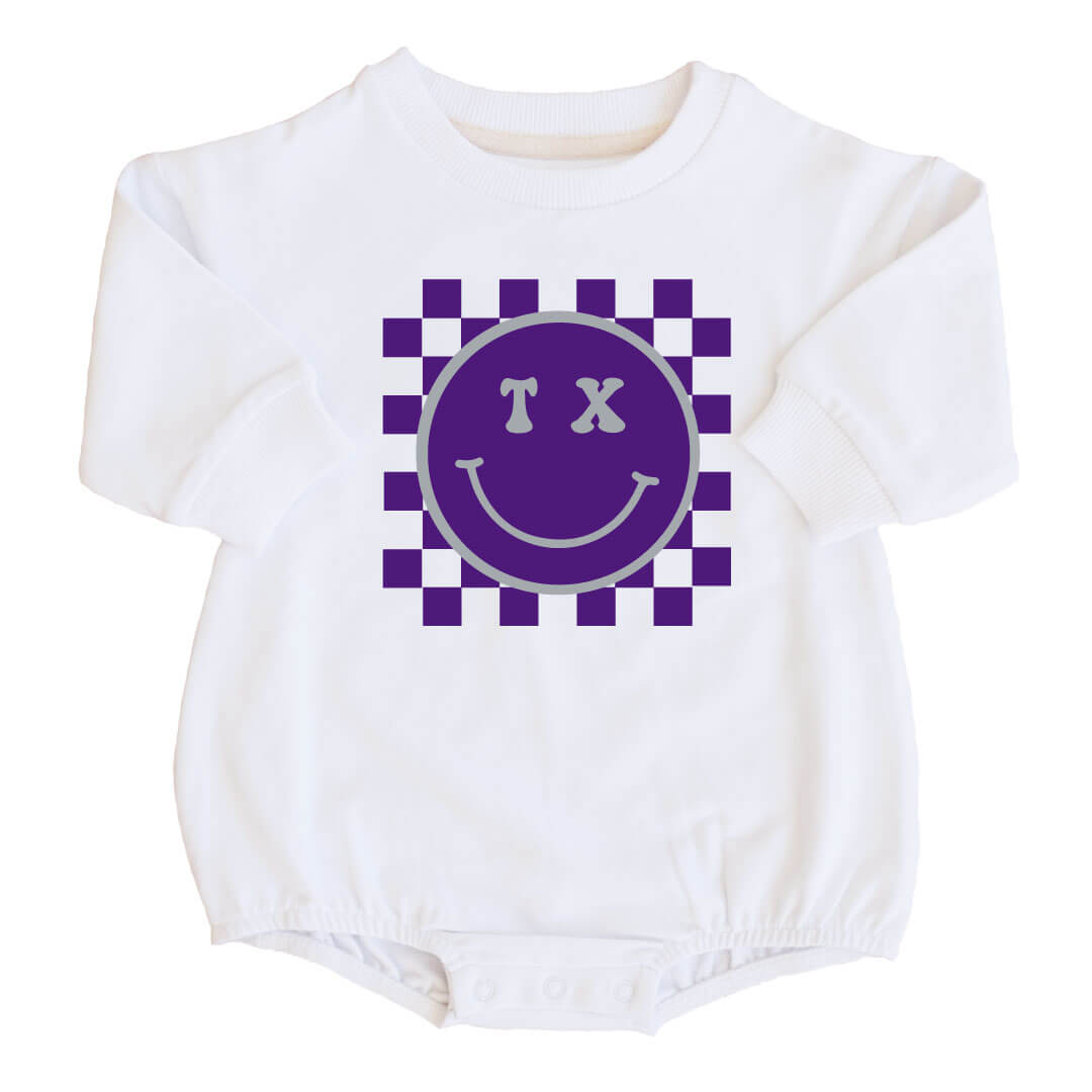  Texas Christian University | TCU Graphic Sweatshirt Bubble Romper、mySite、layawaytickets