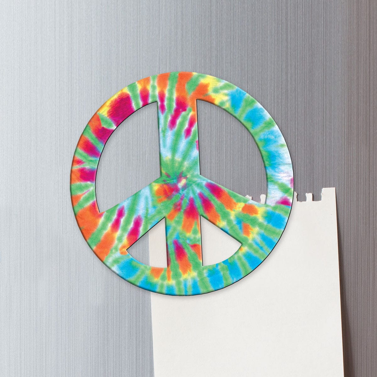  Fridge Magnet - Tie Dye Peace Sign、mySite、ghnorth