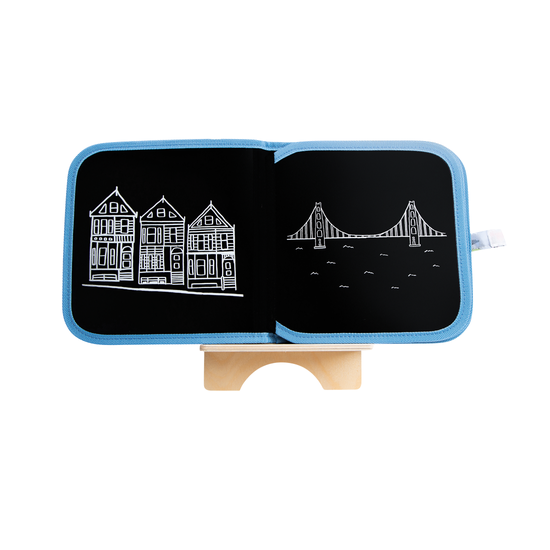 Cities of Wonder erasable book - San Francisco、mySite、g9winljtr