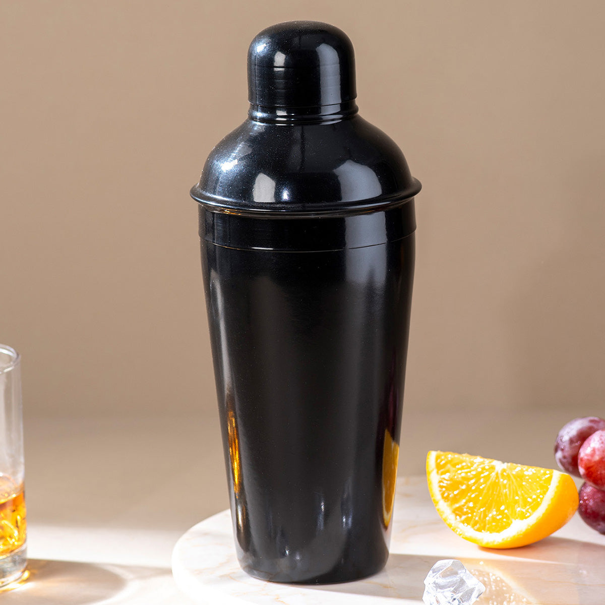 Stainless Steel Cocktail Shaker | Black | 500 ml、mySite、camillekostekn