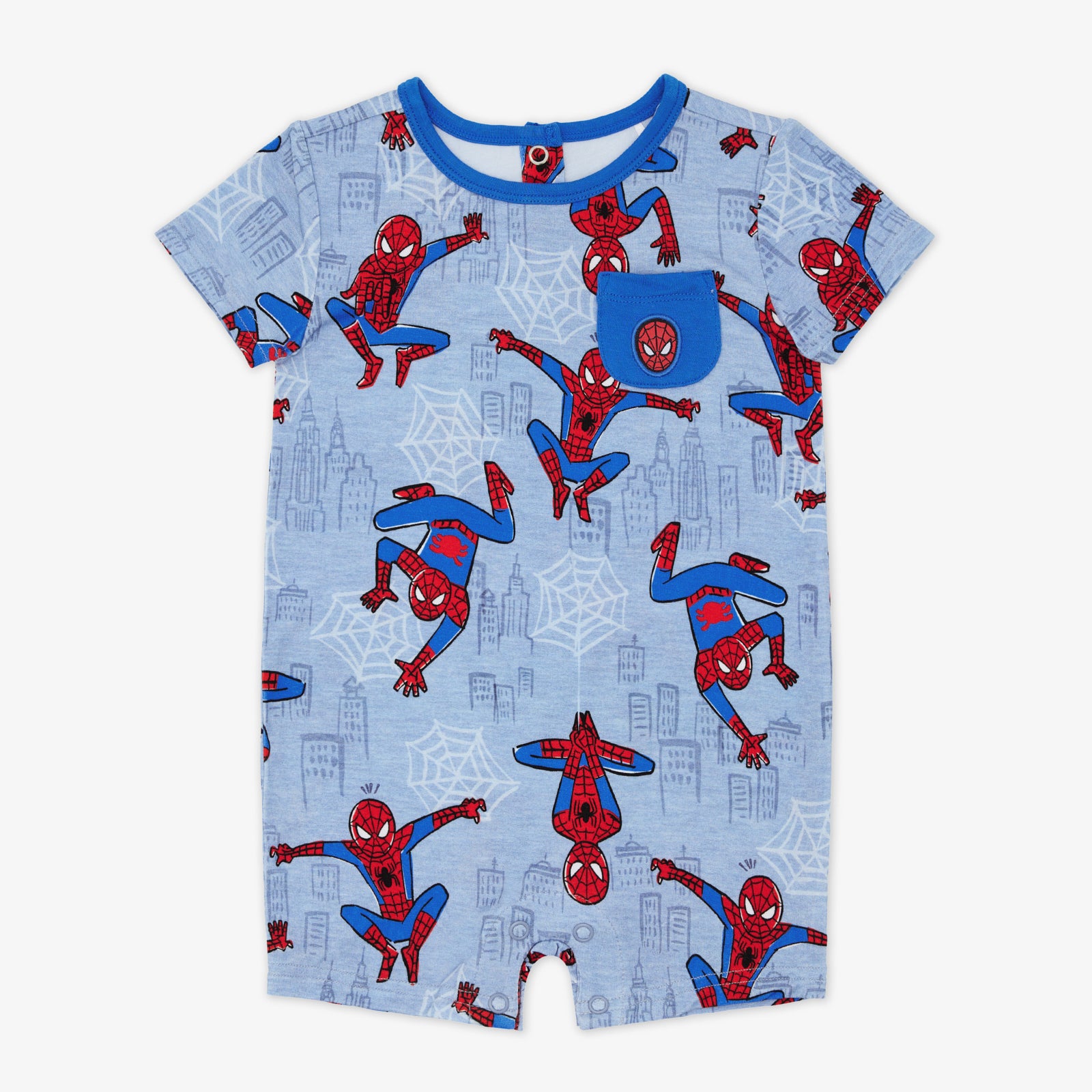 Spidey Sense Pocket Shorty Romper、mySite、g9winljtr