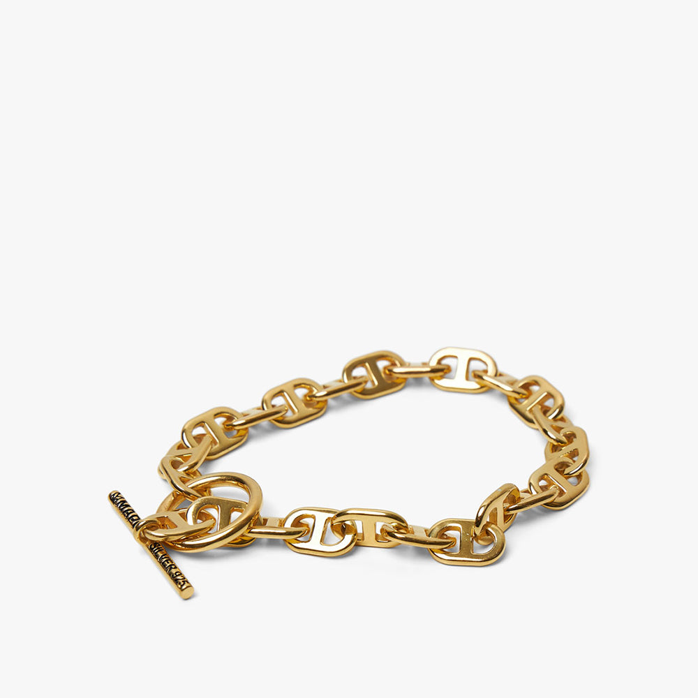  MAPLE Chain Link Bracelet / 14K Gold Plated、mySite、merchandisen