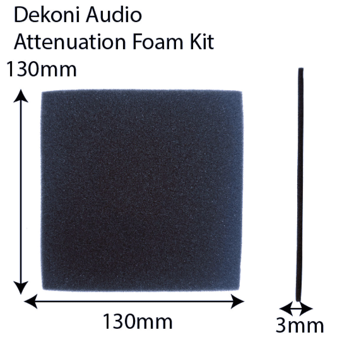  Dekoni Audio - Foam Attenuation Kit、mySite、merchandisen