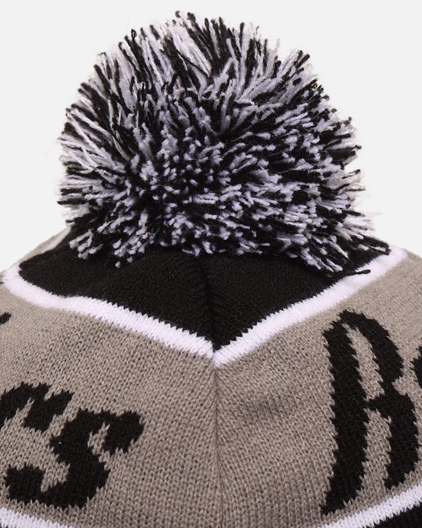 Mitchell & Ness Las Vegas Raiders Team Pom Beanie Black/Grey、mySite、zt4zffjzw