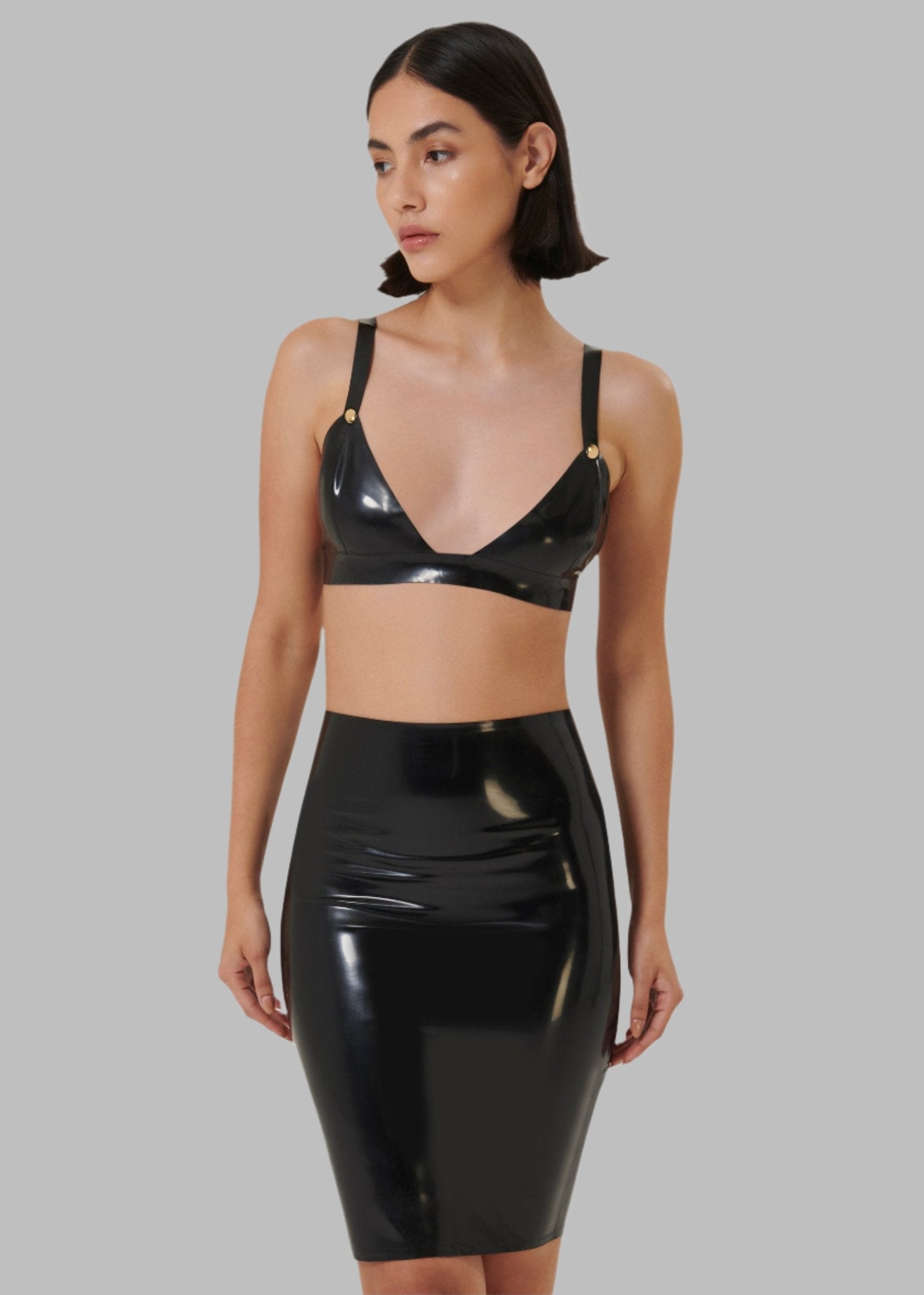  Latex Skirt (Black)、mySite、justintrudeaud