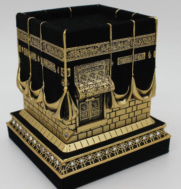 Islamic Table Décor - Kaaba Black & Gold- (Medium)、mySite、topwebapps
