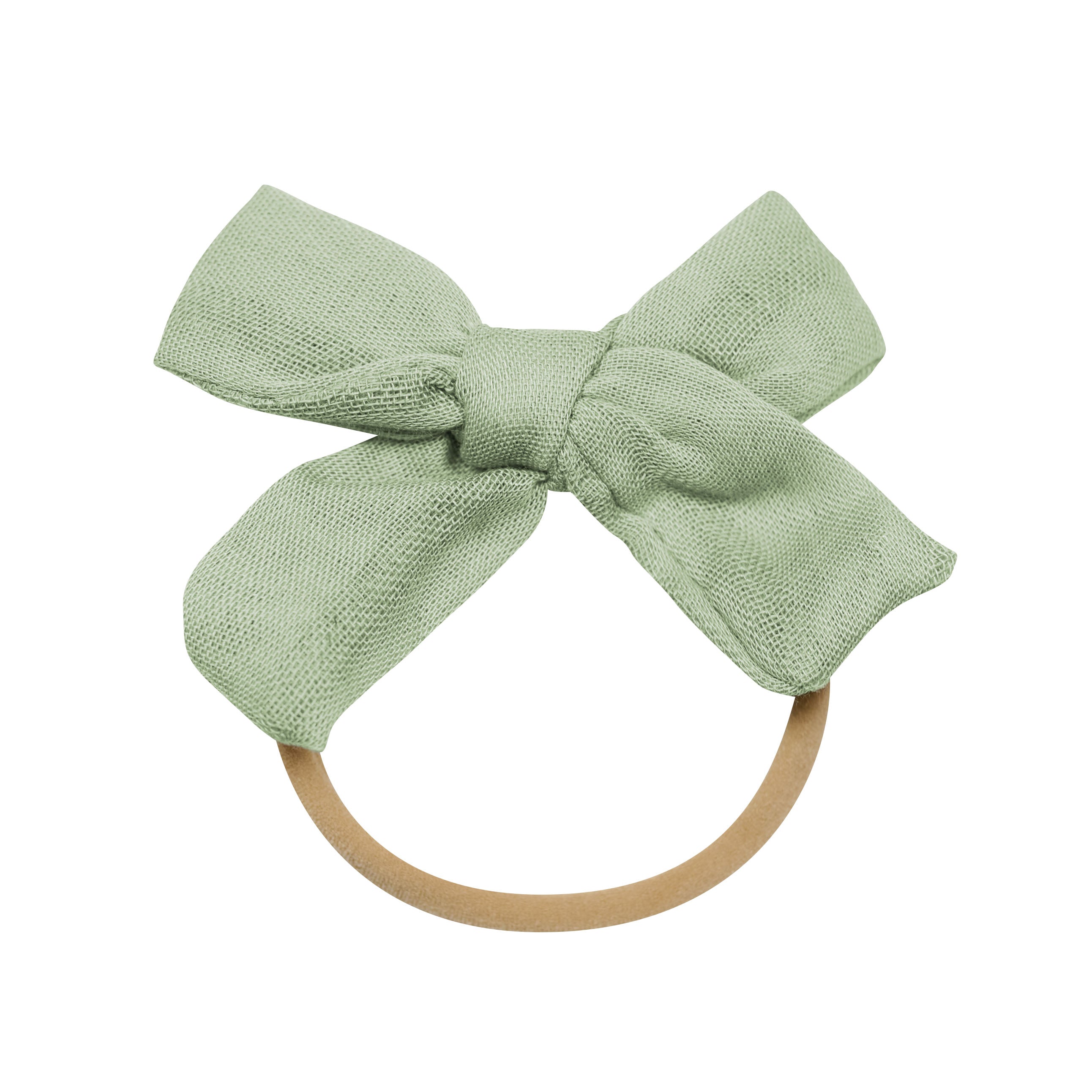  Bamboo Muslin Medium Bow in Jojoba、mySite、layawaytickets