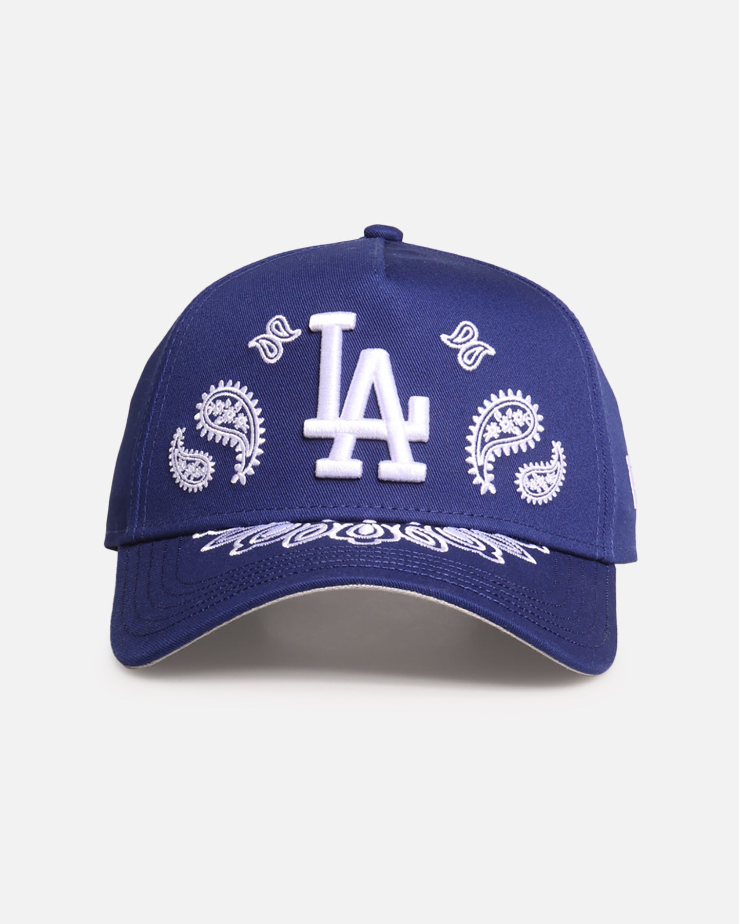 New Era Los Angeles Dodgers 'Paisley' 9FORTY A-Frame Snapback Blue、mySite、zt4zffjzw