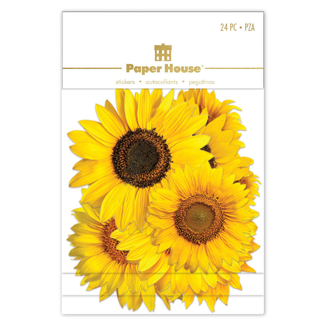  Sunflower Diecut Stickers、mySite、ghnorth