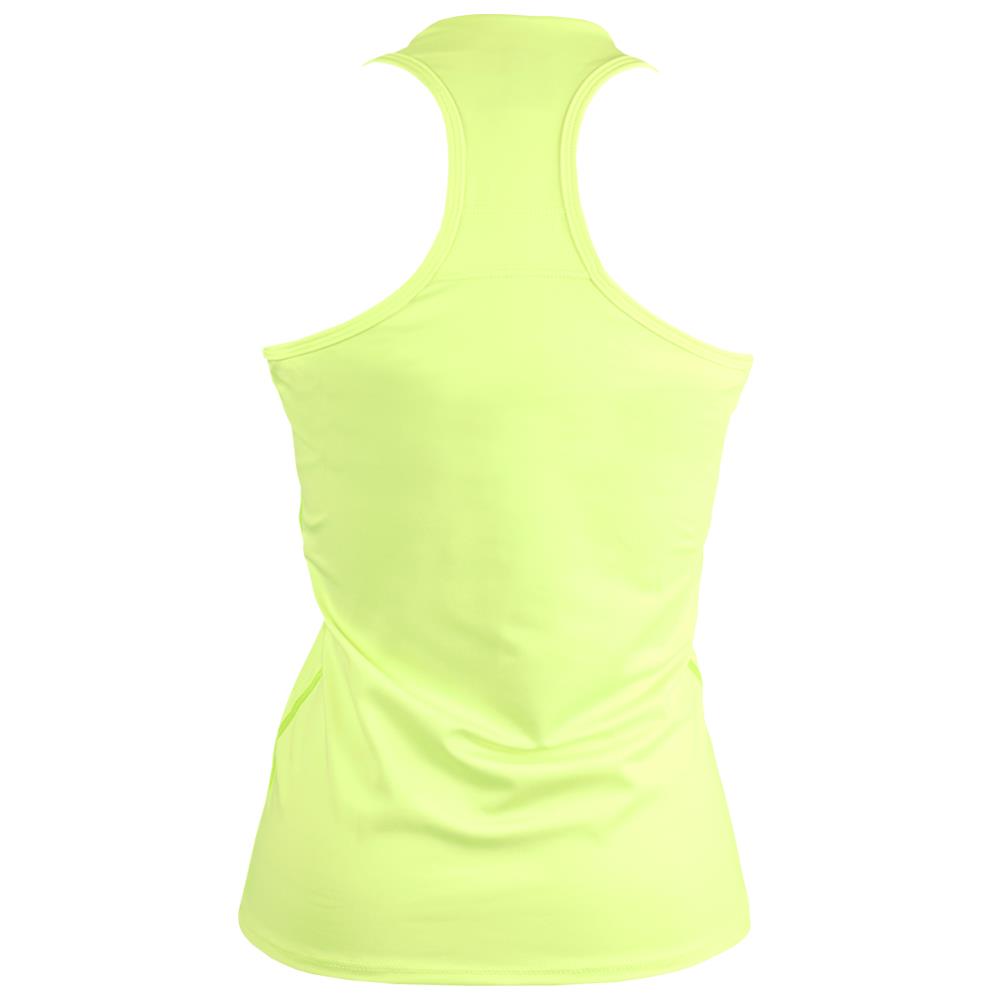 Lucky in Love Women's Essentials V-Neck Tank - Lemon Frost、mySite、neckold
