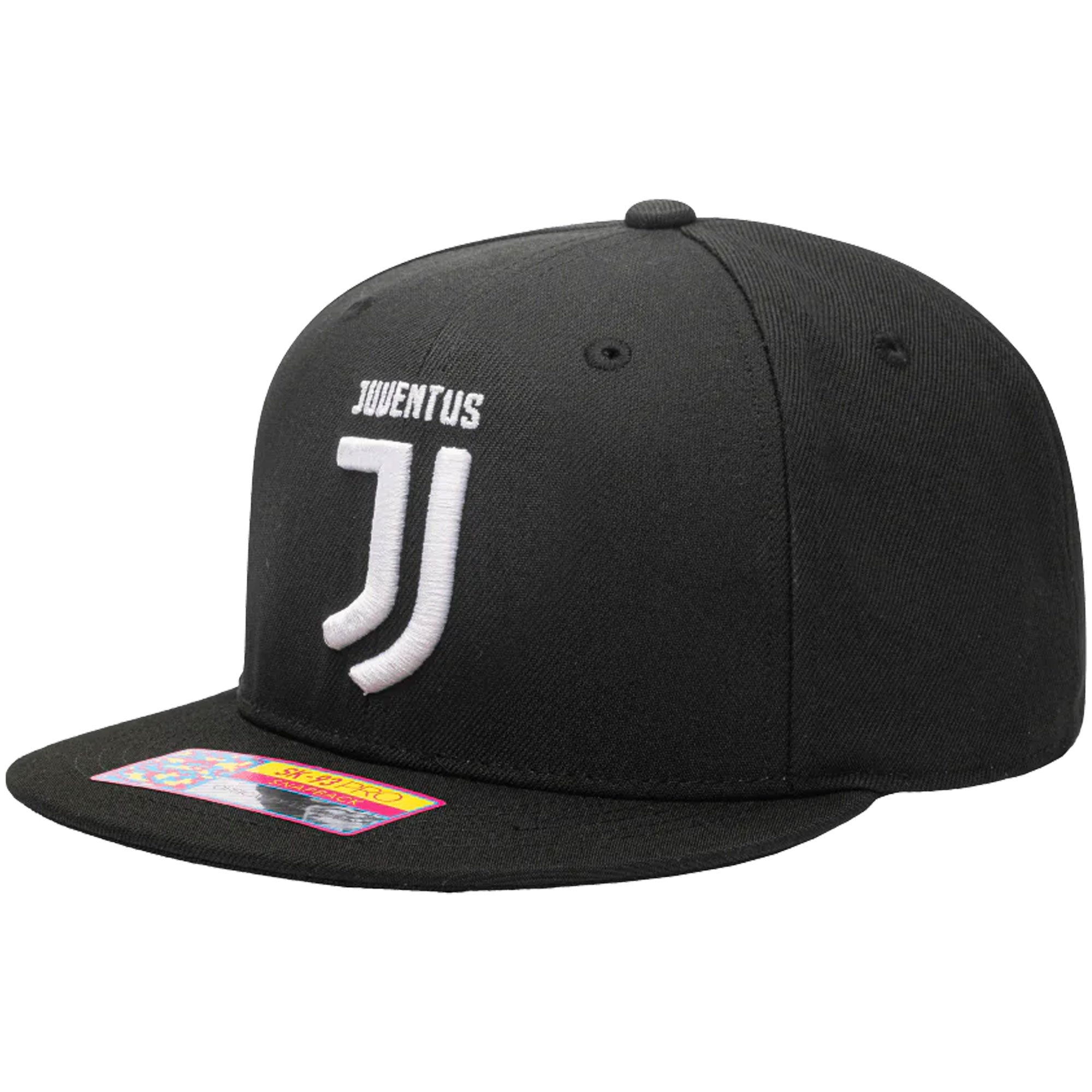 Fan Ink Juventus Snapback Hat Black/White、mySite、noshort