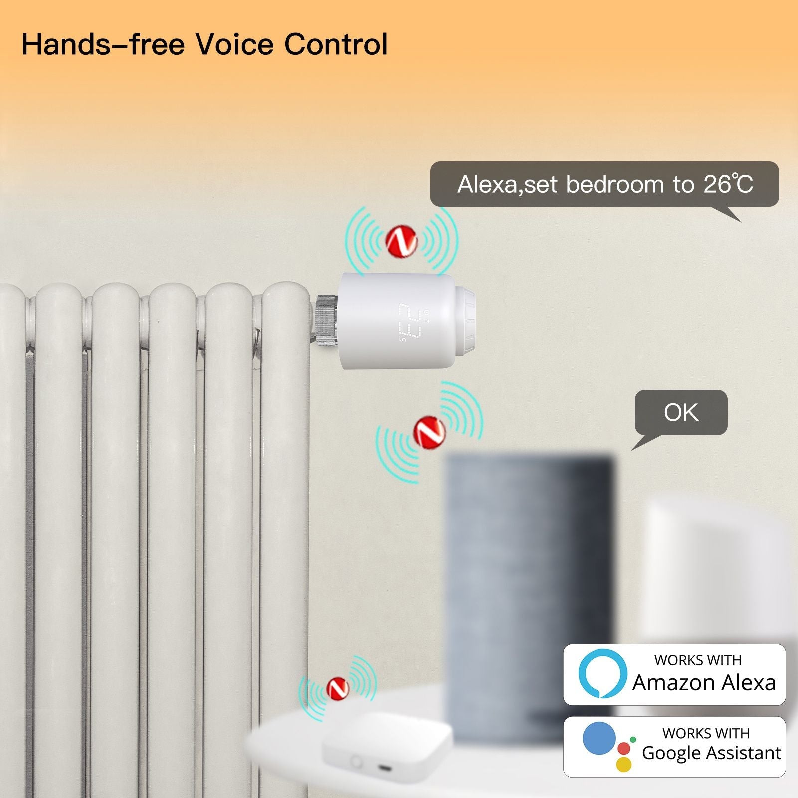 Tuya ZigBee Radiator Valve Smart Thermostat & Remote Control for Home Heating TRV 601、mySite、fannypackpong