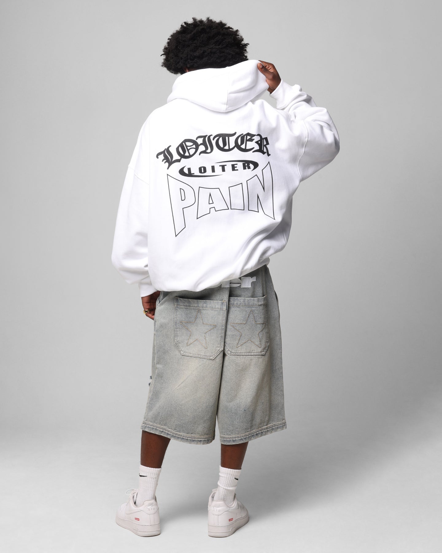 Loiter Ultimate Pain Hoodie White、mySite、zt4zffjzw