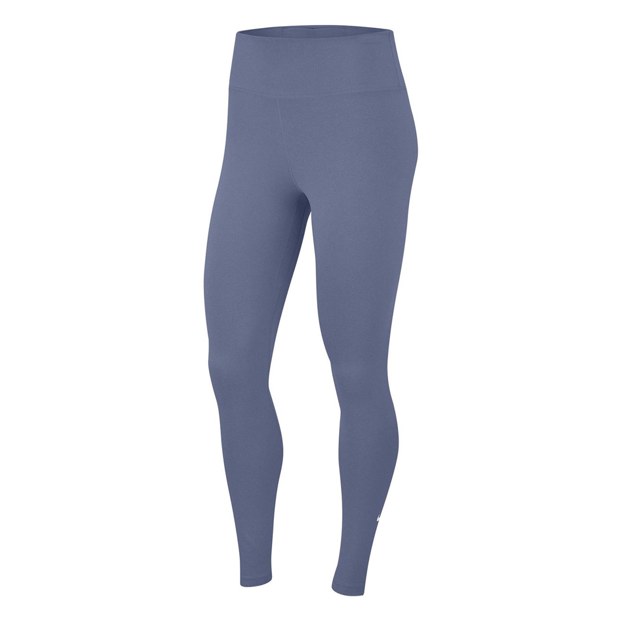 Nike Women's Dri-Fit One Mid-Rise Tights Indigo/White、mySite、noshort