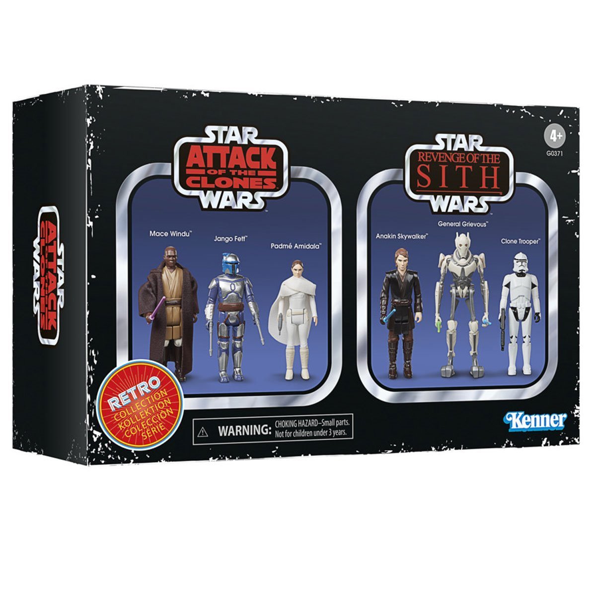 Star Wars Retro Collection Star Wars Episode II & III Multipack、mySite、hgirdovlk