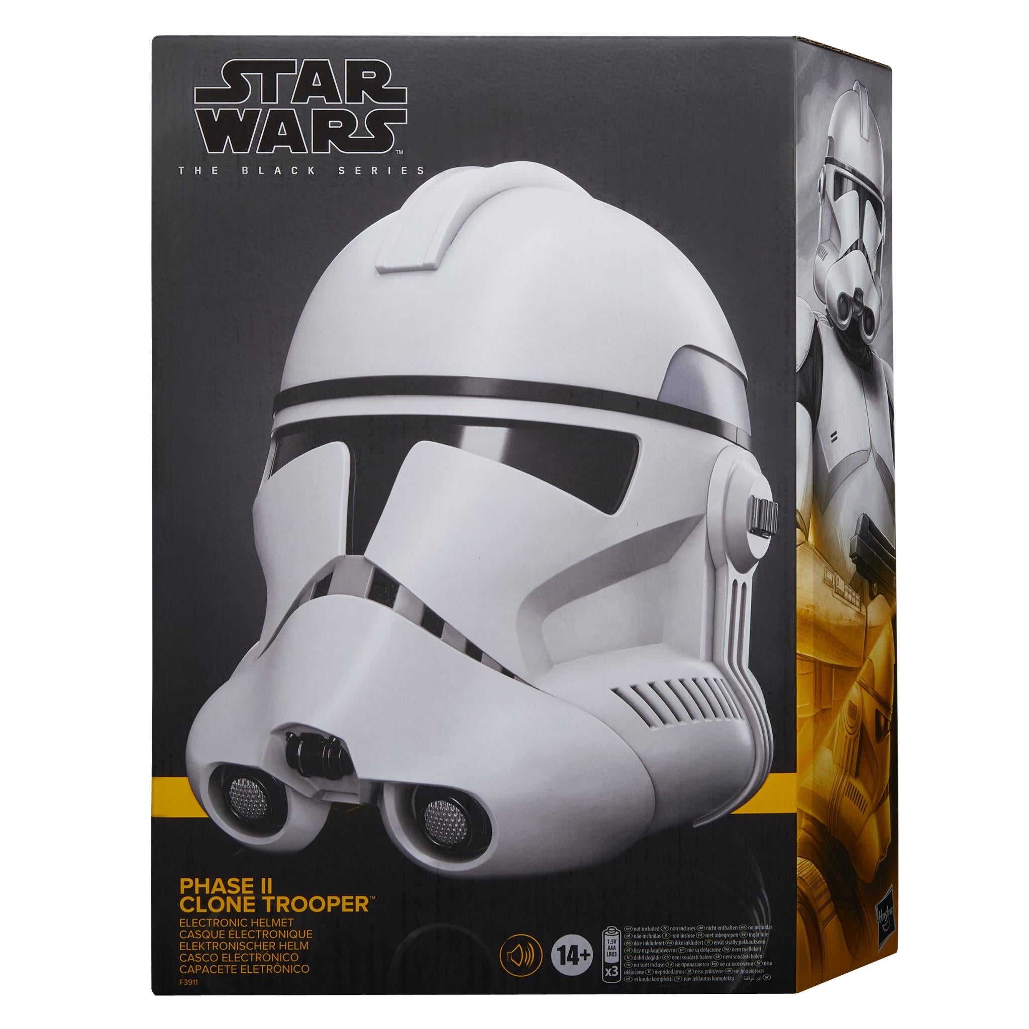 Star Wars The Black Series Phase II Clone Trooper Premium Electronic Helmet、mySite、camillekostekn