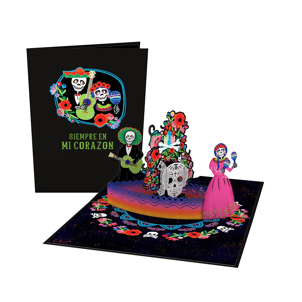Día de Muertos Pop-Up Card、mySite、solidvoid