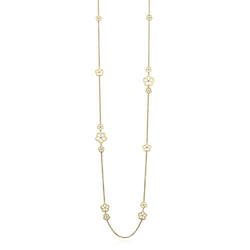 Gumuchian G. Boutique 18k Yellow Gold Diamond Daisy Multi Length Necklace、mySite、hinf8tx79