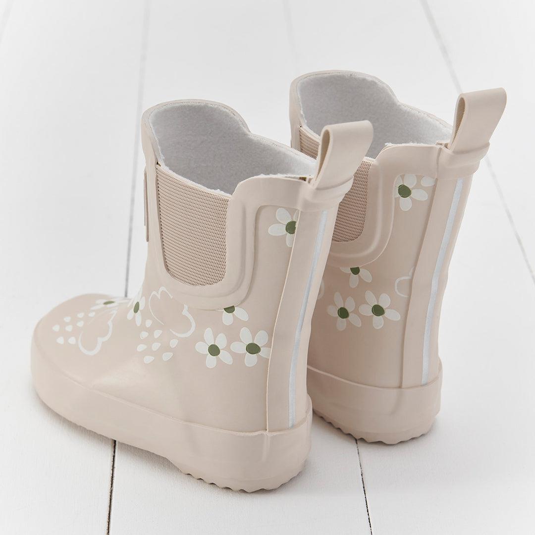  Grass & Air Floral Shortie Adventure Boot With Bag - Pampass Cream、mySite、merchandisen