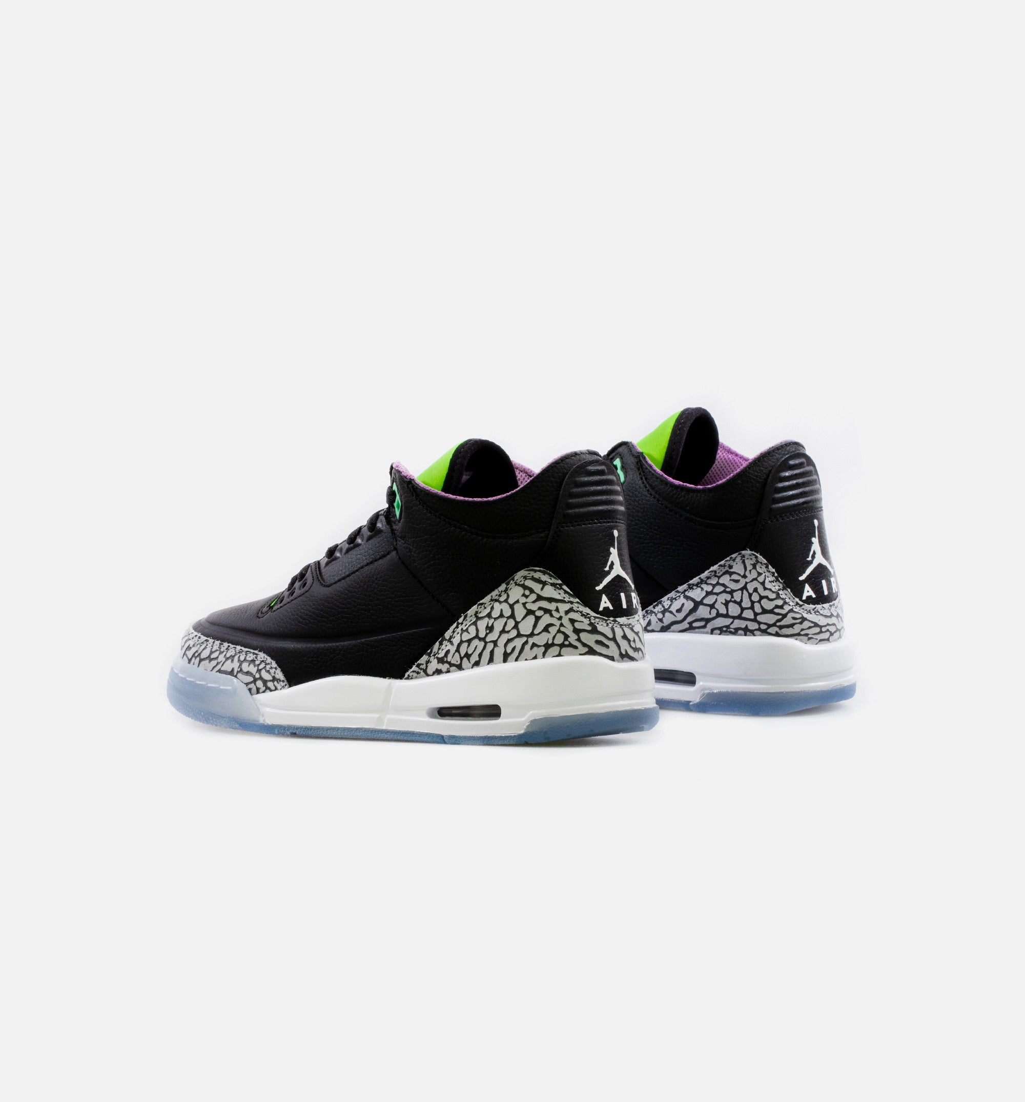 Air Jordan 3 Electric Green Grade School Lifestyle Shoe - Black/Green、mySite、dreamappss