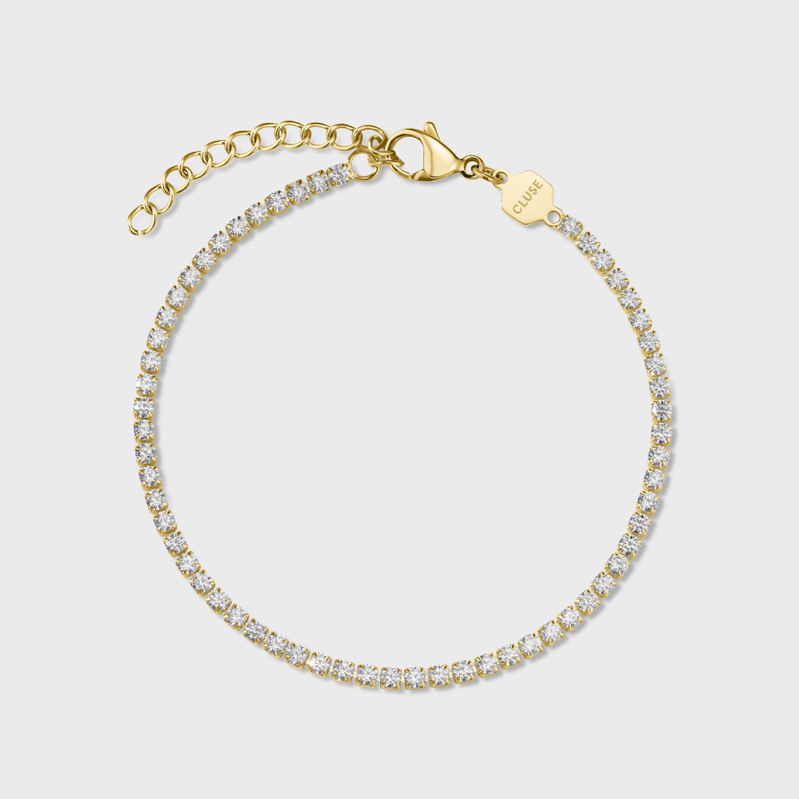 Élevé Tennis Bracelet, Gold Colour、mySite、botmansion