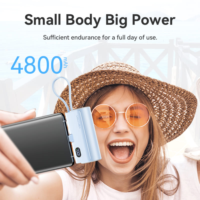 Vention 4800mAh Power Bank 22.5W、mySite、fannypackpong