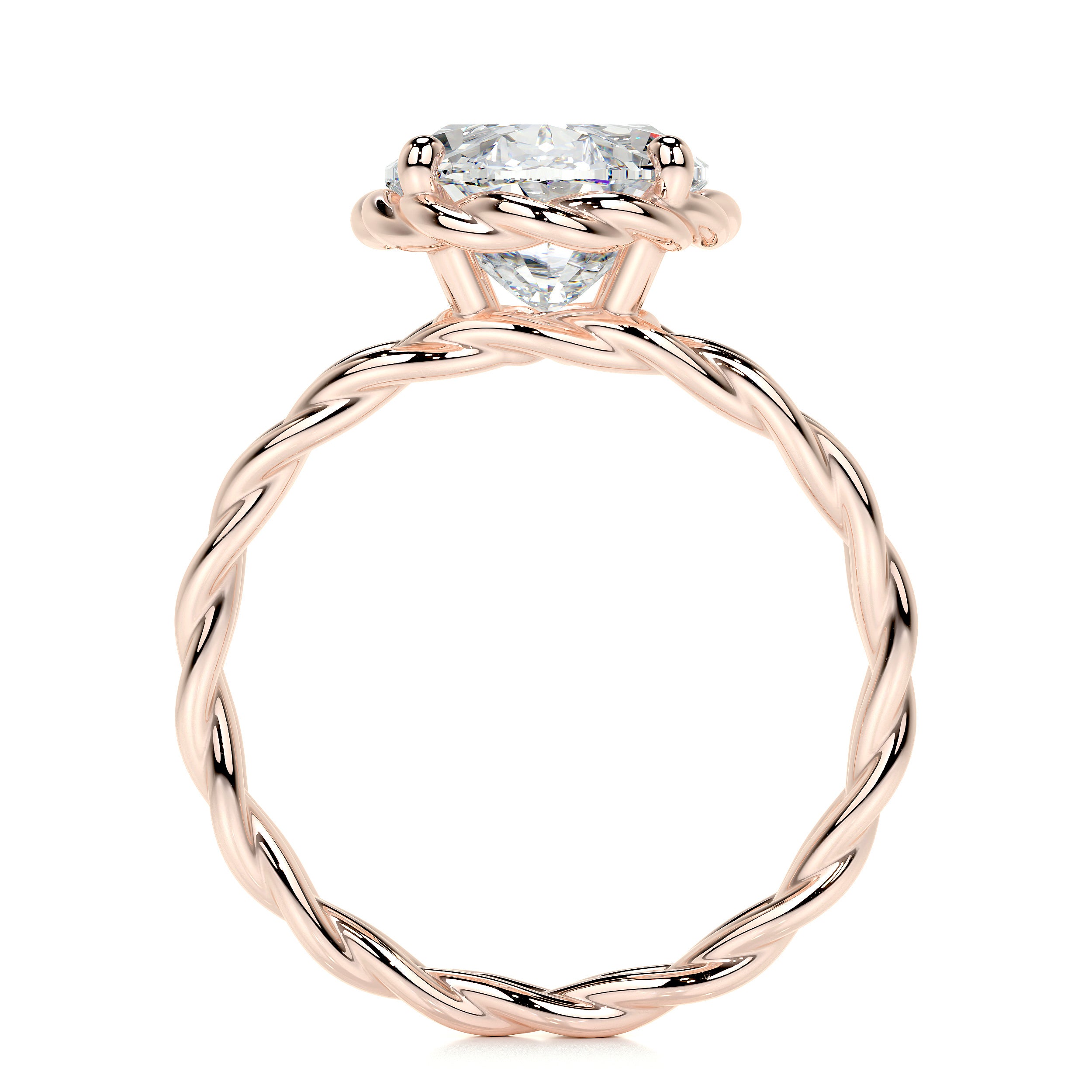 Milani Lab Grown Diamond Ring -14K Rose Gold、mySite、hinf8tx79