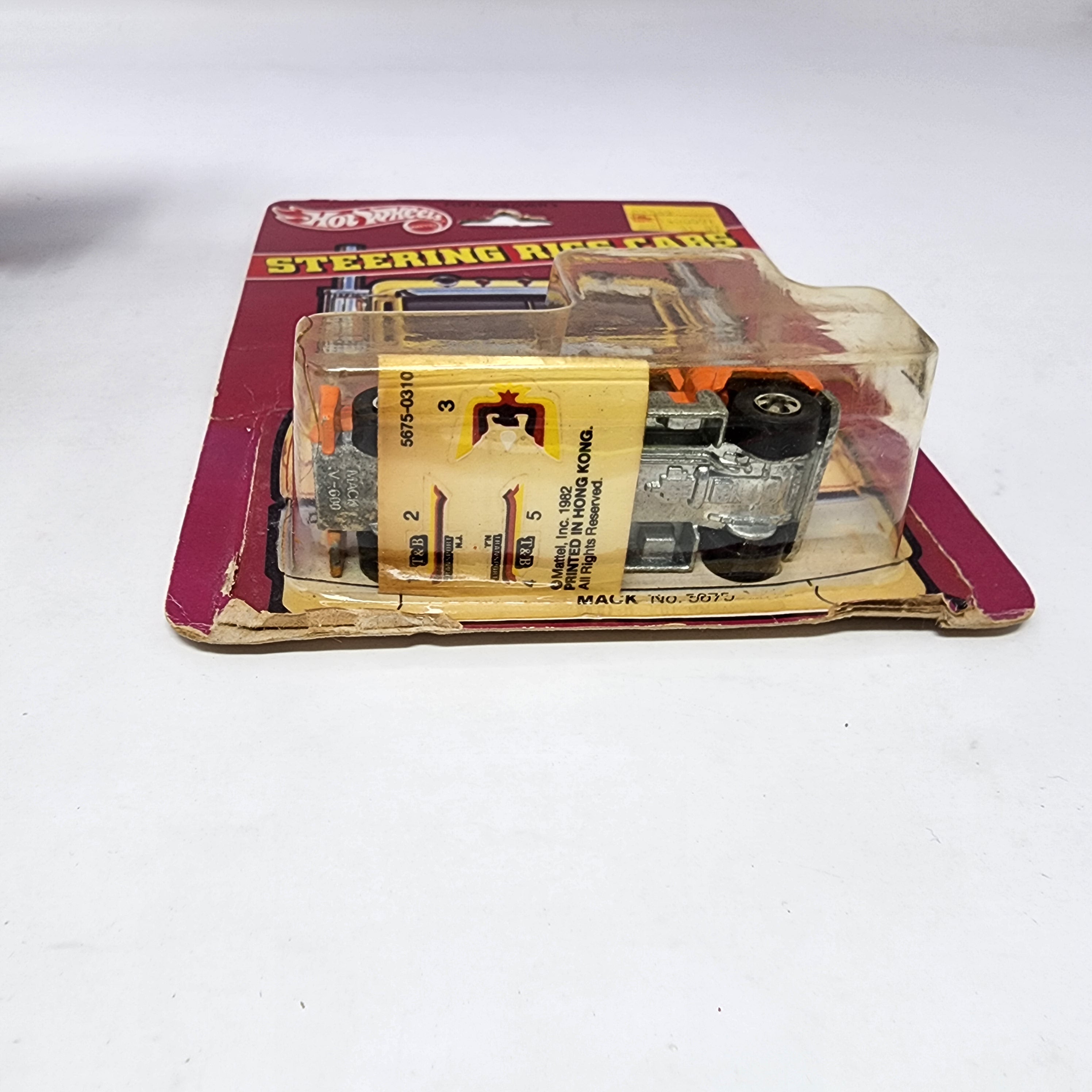 Peterbilt No 5672 * Orange * 1982 Hot Wheels Hong Kong Steering Rigs、mySite、hgirdovlk