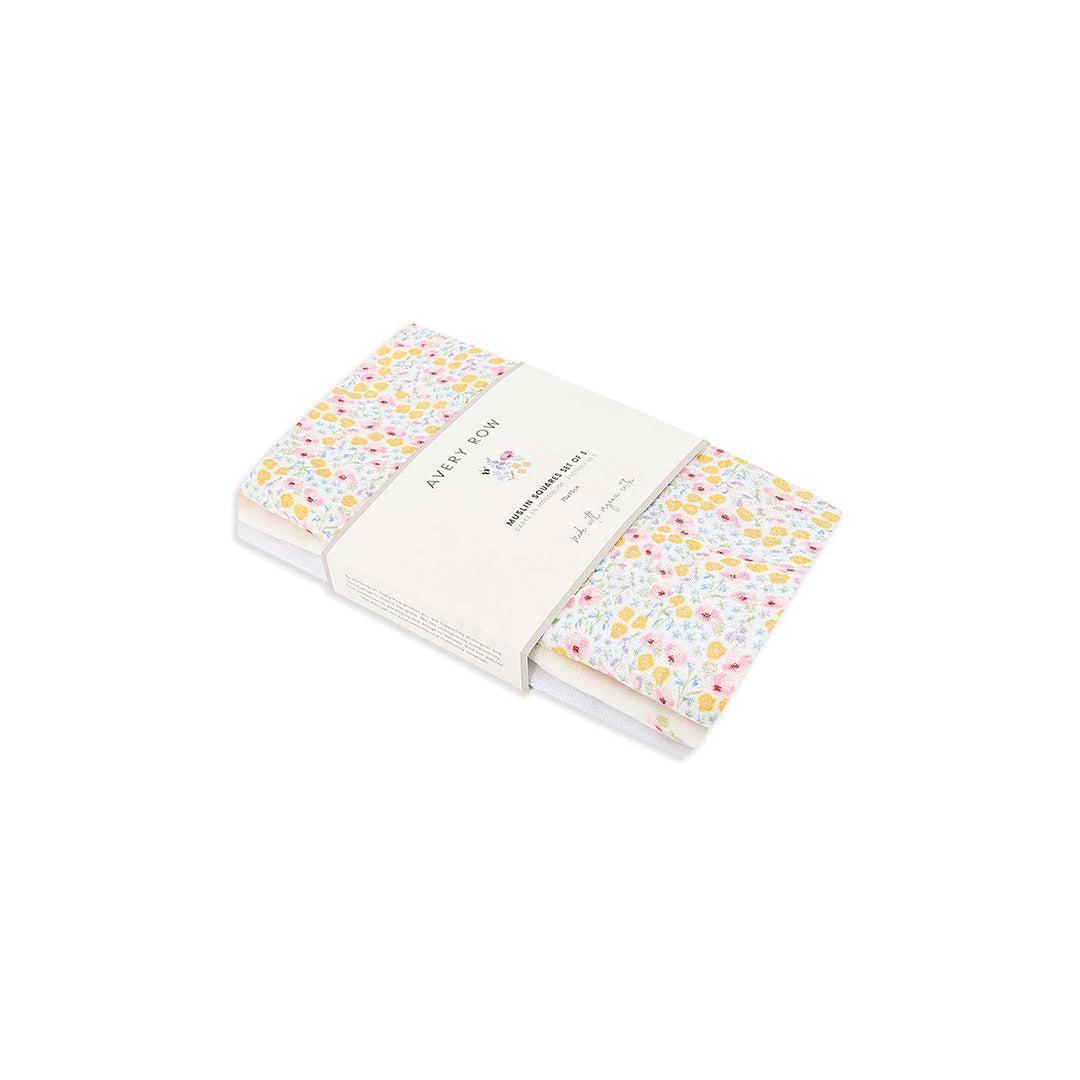  Avery Row Muslin Squares, Set of 3 - Wildflower Garden、mySite、merchandisen