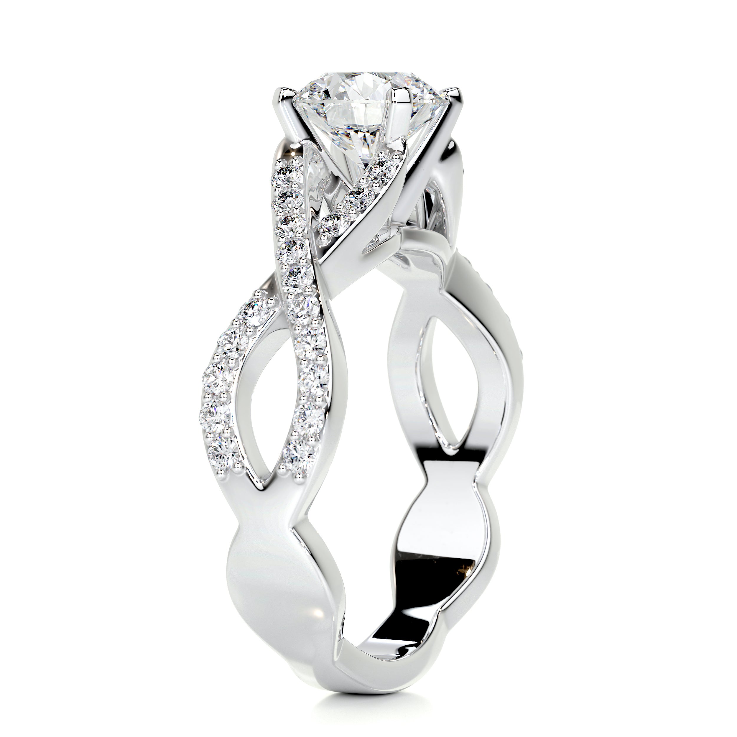 Emery Diamond Engagement Ring -Platinum、mySite、hinf8tx79