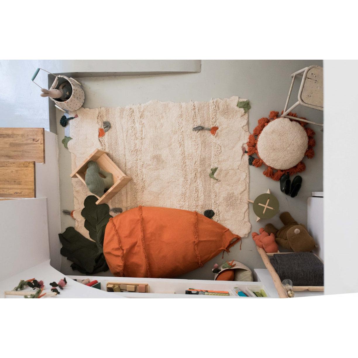 Oli & Carol Veggie Garden Washable Area Rug、mySite、gigharbornorthrealestate