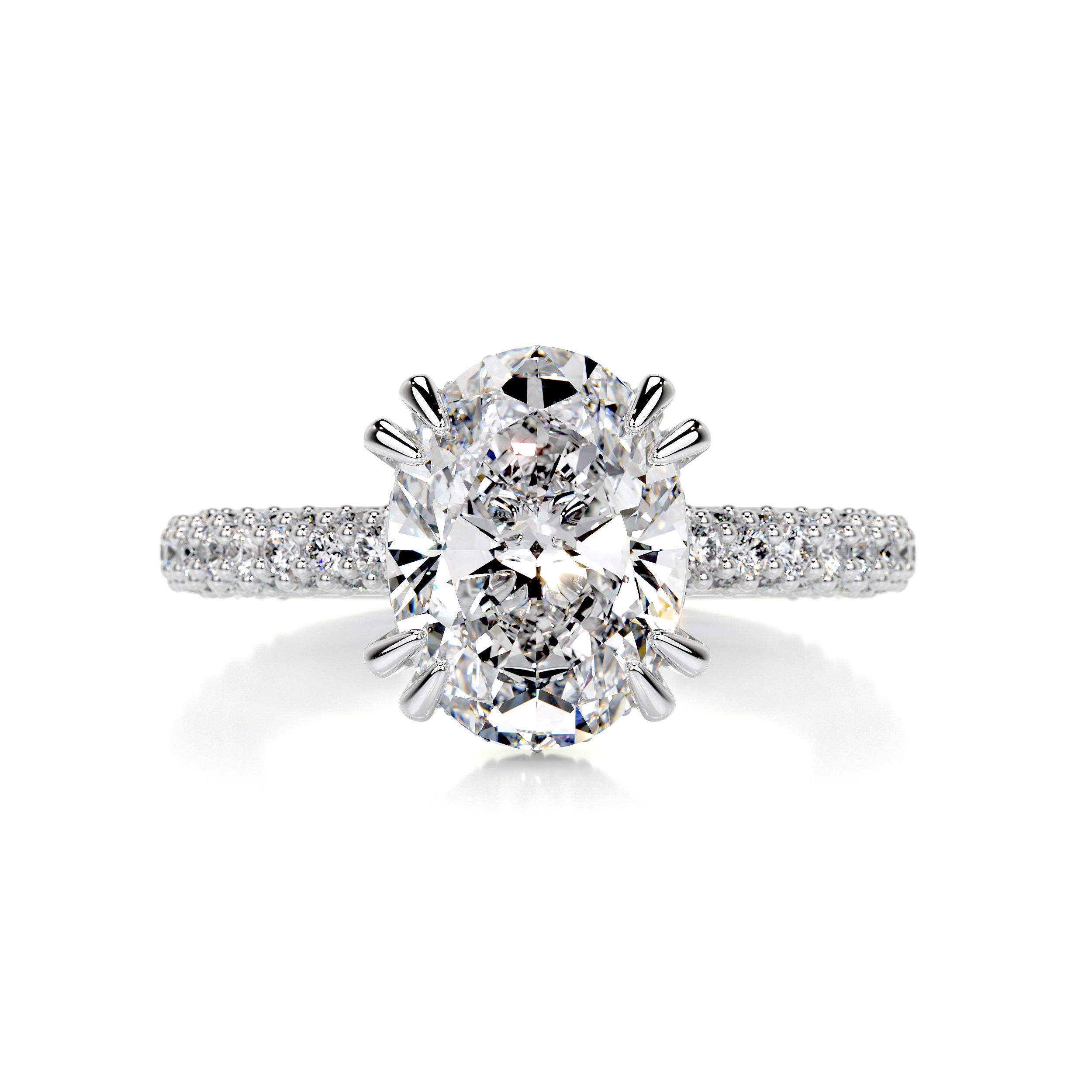 Kelly Diamond Engagement Ring -14K White Gold、mySite、hinf8tx79
