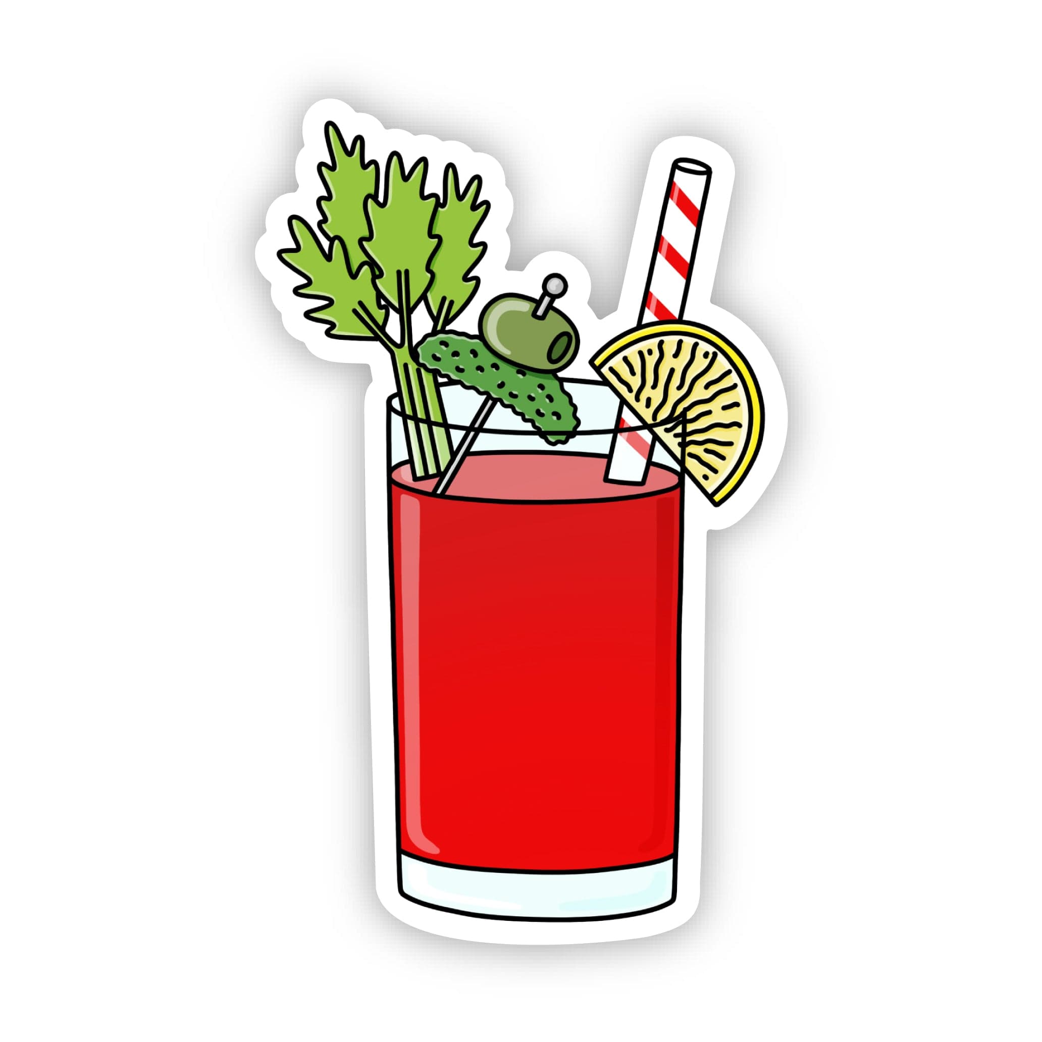  Bloody Mary Cocktail Sticker、mySite、elrpsem3k