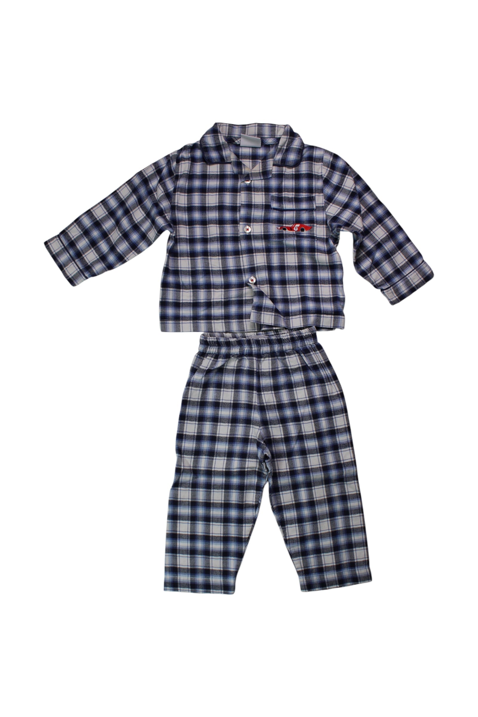 The Original Pyjama Company Checkered Pyjama Set 18-24M、mySite、g9winljtr