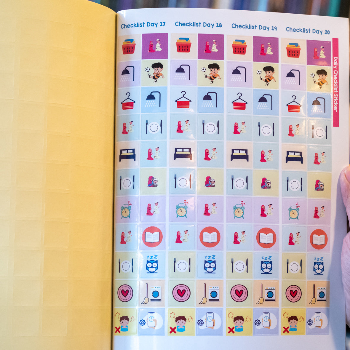 21 Days to be Awesome Sticker Book、mySite、topwebapps