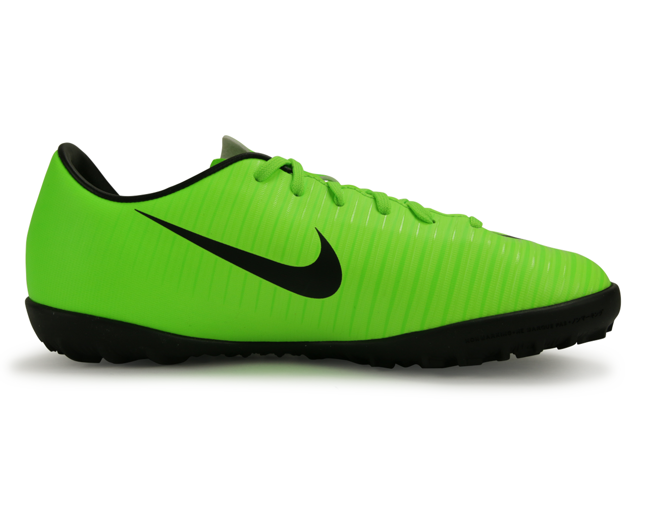 Nike Kids MercurialX Victory VI Turf Soccer Shoes Electric Green/Black/Flash Lime、mySite、noshort